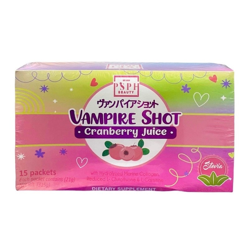 PSPH Beauty - Vampire Shot Cranberry Juice