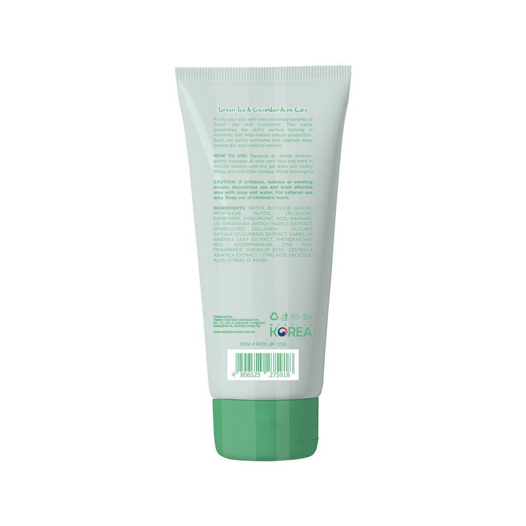 Fresh Skinlab Green Tea & Cucumber Acne Care Jelly Peel