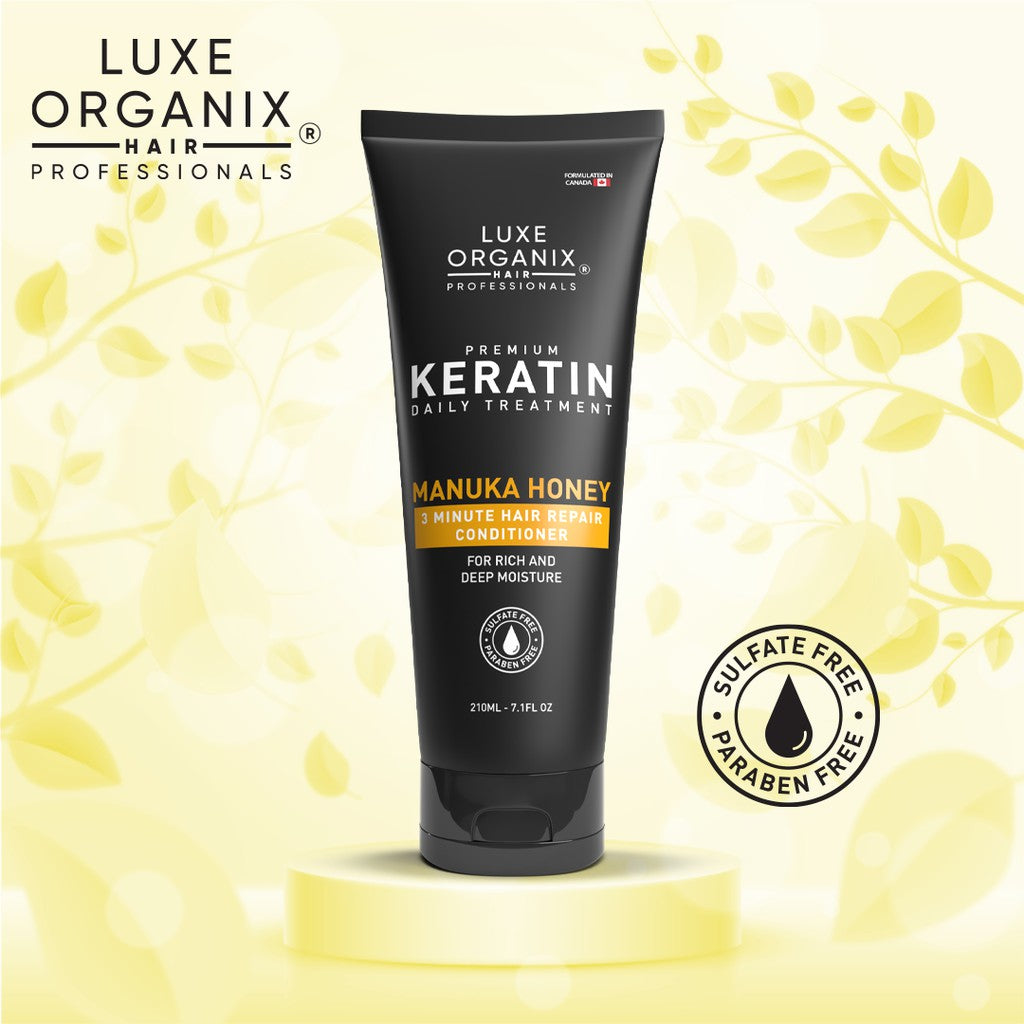 Luxe Organix Premium Keratin Manuka Honey Conditioner 210ml