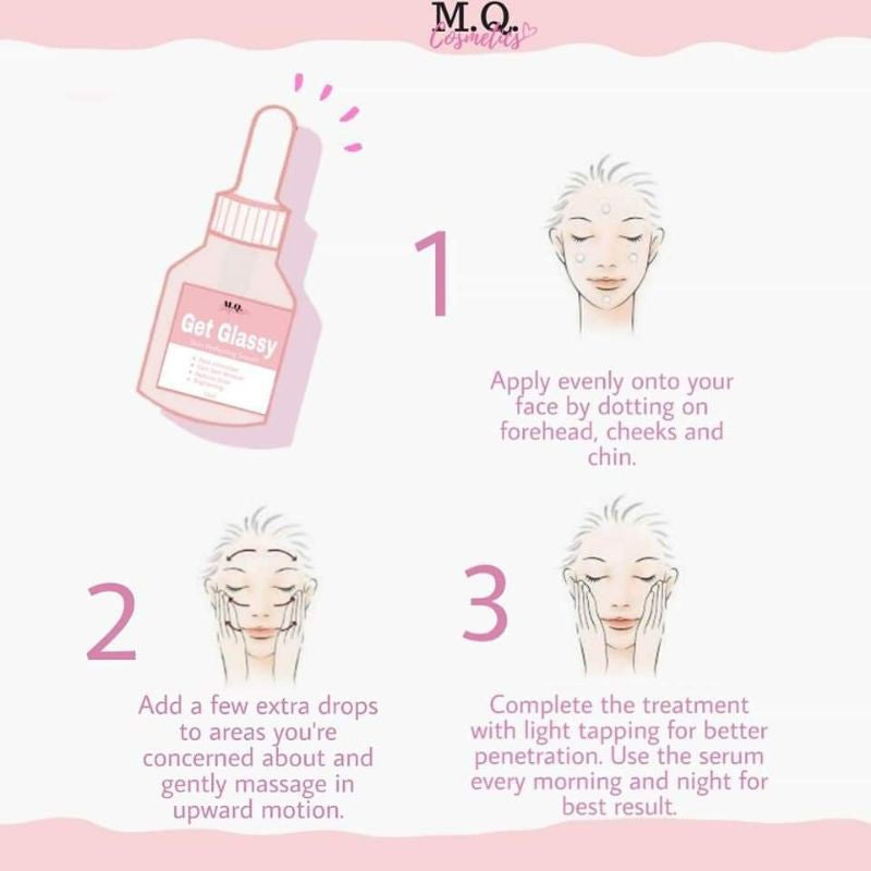 MQ Cosmetics Get Glassy Skin Perfecting Serum 30ml