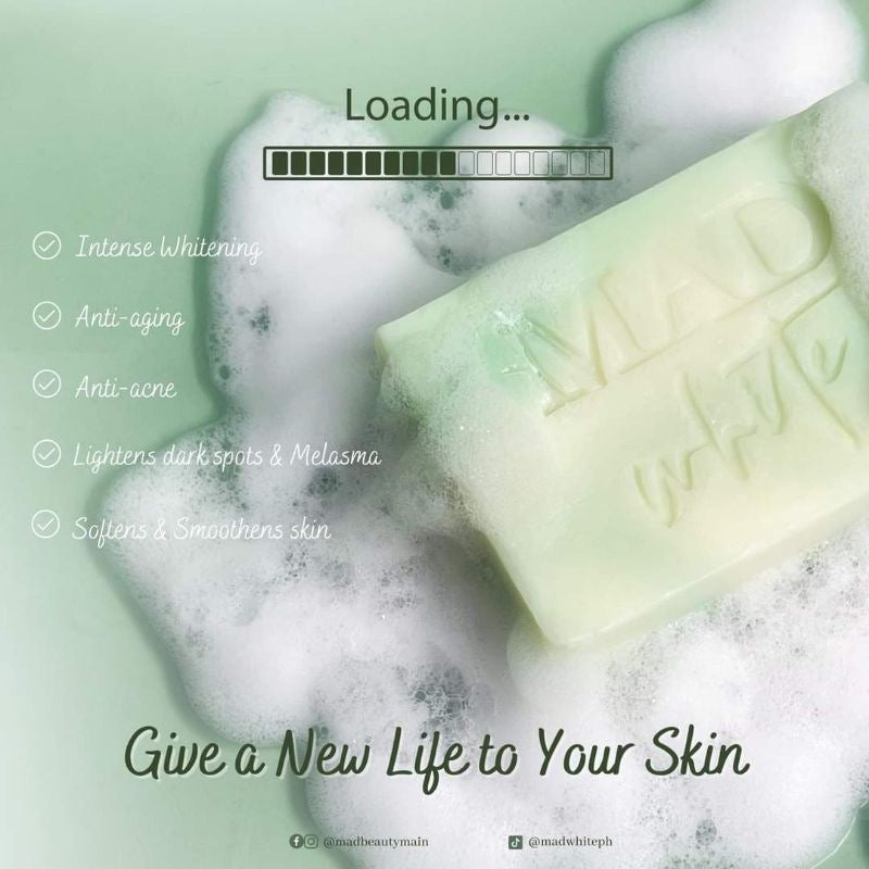 MAD White Intense Whitening Soap for Face and Body