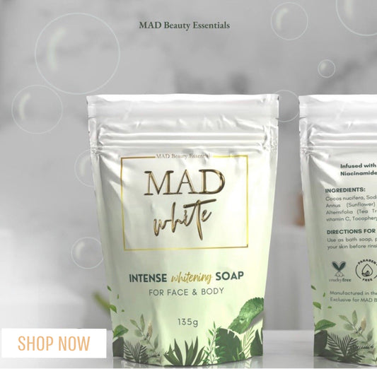 MAD White Intense Whitening Soap for Face and Body