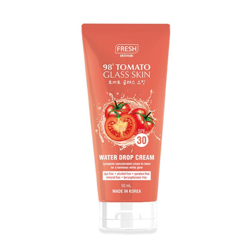 Fresh Skinlab Tomato Glass Skin Water Drop Cream with SPF30