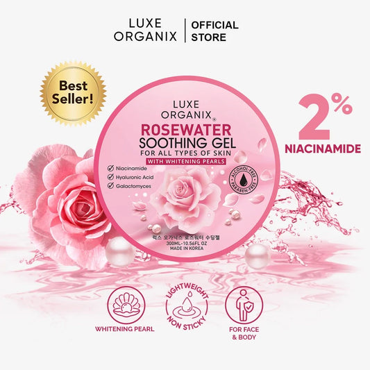 Luxe Organix Rosewater Soothing Gel 300ml