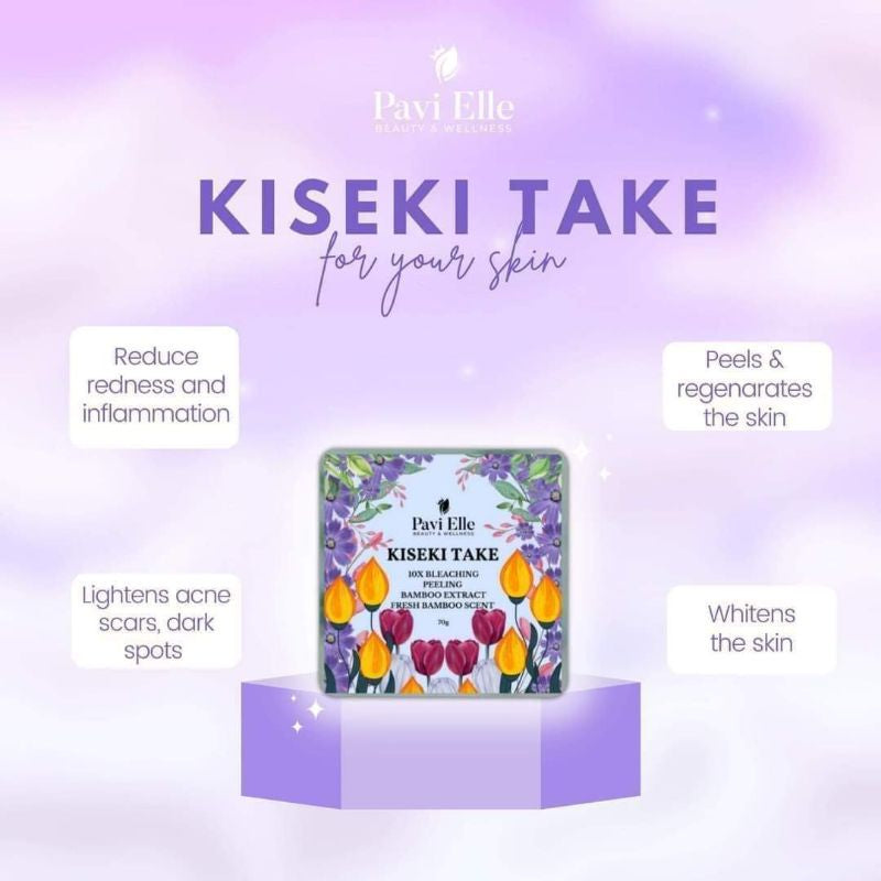 KISEKI TAKE 10x Bleaching Soap by Pavi Elle