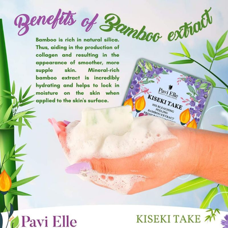 KISEKI TAKE 10x Bleaching Soap by Pavi Elle